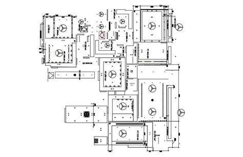 Ceiling Layout Design AutoCAD Drawing Plan - Cadbull