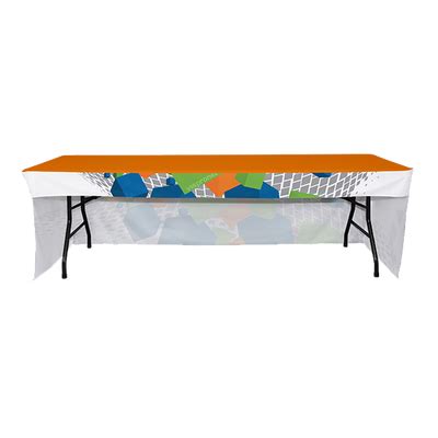 Stain-Resistant Fitted Table Cover with All Over Print | VPN