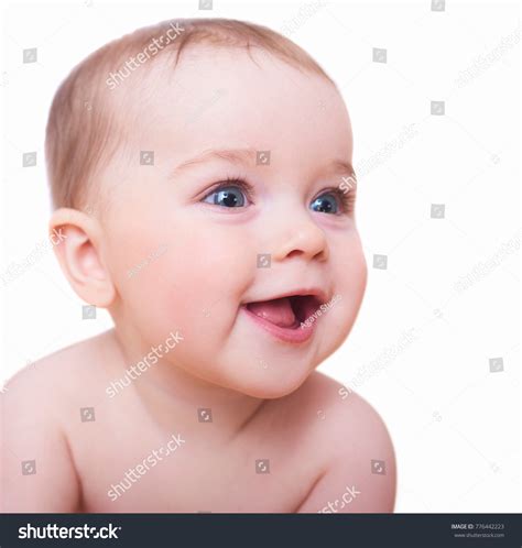 Portrait Smiling Baby Isolated Stock Photo 776442223 | Shutterstock