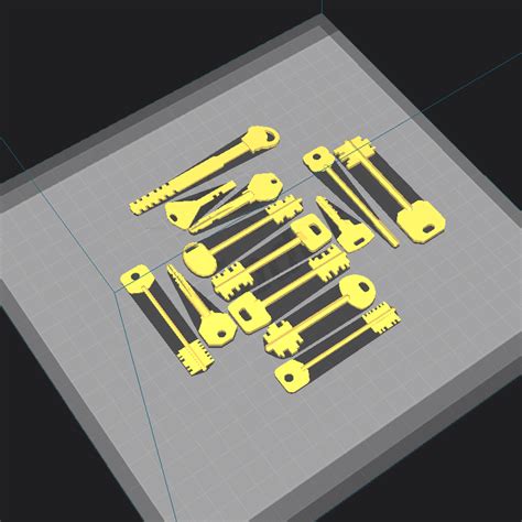 STL file all keys quest escape from tarkov 🎨・3D printer model to download・Cults