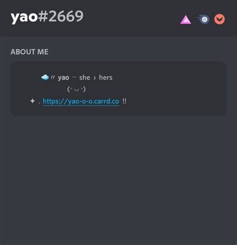 Cool Bio Layout Ideas for Discord