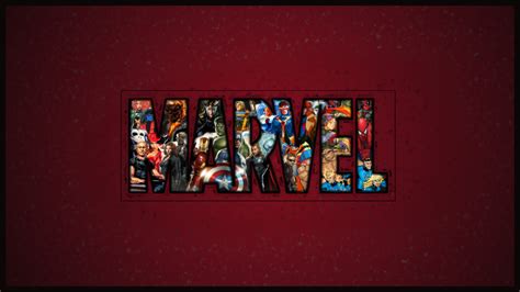 Marvel Logo Wallpaper - WallpaperSafari