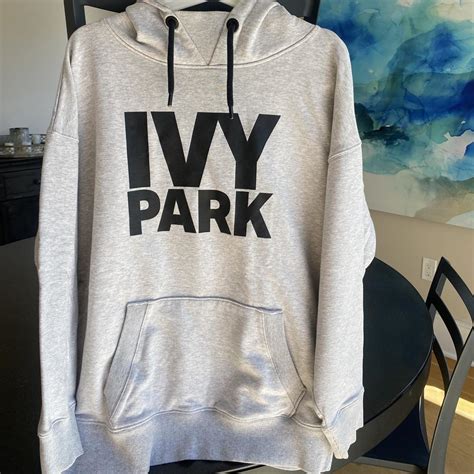 IVY PARK Gray Hoodie #ivypark #beyonce #hoodie - Depop