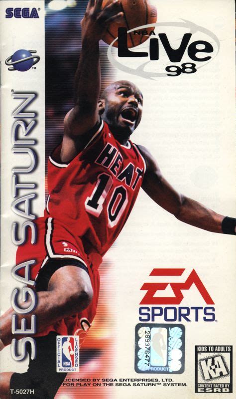 NBA Live 98 cover or packaging material - MobyGames