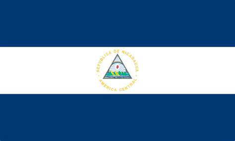 Printable Nicaragua Flag