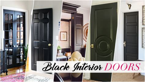 Why I Chose Black Interior Doors for My New House | Monica Wants It