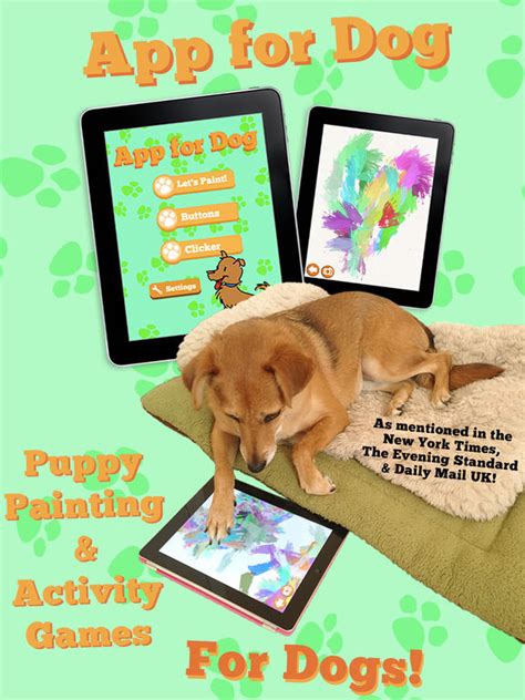 App for Dog - Puppy Painting, Button and Clicker Training Activity ...