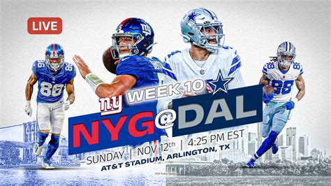 Giants vs. Cowboys live stream: TV channel, how to watch