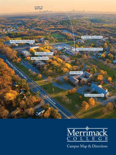 Merrimack College Map by Merrimack College - Issuu