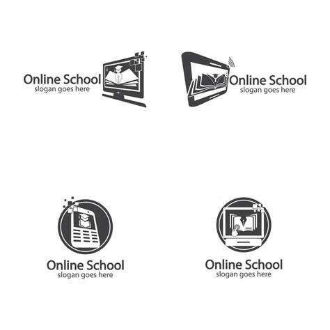 Online Education logo design template 2492772 Vector Art at Vecteezy