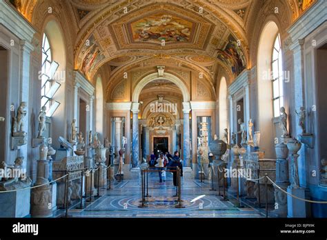 Rome, Vatican City, Vatican Museums Stock Photo - Alamy