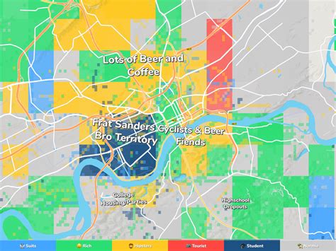 Knoxville Area Map