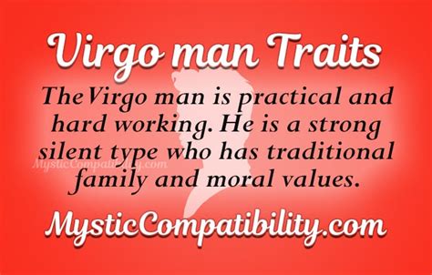 Virgo Man Personality Traits - Mystic Compatibility