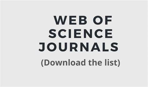 Download SCI Journals list in PDF, Excel - PhDTalks