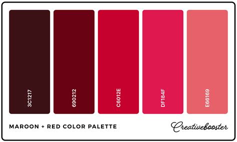 20+ Best Maroon Color Palettes (Colors That Go With Maroon ...