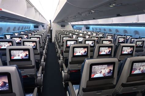 Delta Air Lines Airbus A350-900 Main Cabin Economy Class 3-3-3 Seats ...