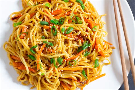 Chinese Fried Noodles - Basic Recipe - Cheap And Cheerful Cooking