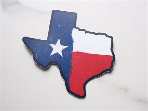 Texas Flag Bumper Sticker, Lone Star Decal – Sentinel Supply