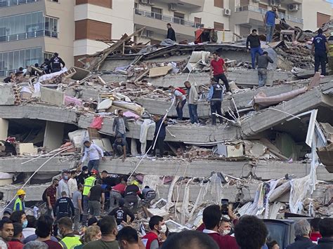 Turkey: 196 aftershocks felt after powerful 6.6 magnitude earthquake rattles Izmir; 25 dead ...