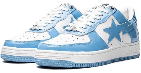 A Bathing Ape Bape Sta Low M2 It Shoes in Blue for Men | Lyst UK