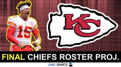 Kansas City Chiefs Roster Projection: FINAL Chiefs 53-Man Roster Projection