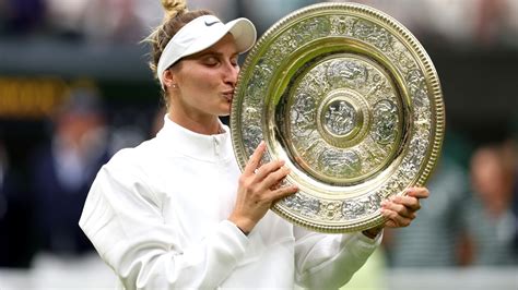 Marketa Vondrousova wins the Wimbledon Championships 2023