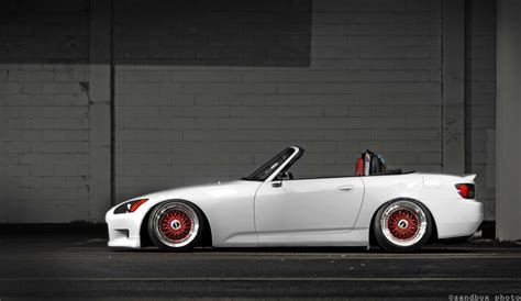 Exotic BBS Wheels Adorning White Convertible Honda S2000 — CARiD.com ...