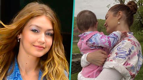 Gigi Hadid & Baby Khai Wear Matching Outfits In Rare Mother-Daughter ...