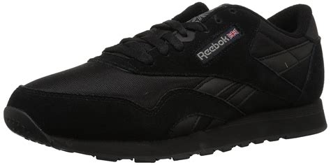 Reebok - Reebok BD5993: Classic Nylon Mens Black Black Carbon Sneaker (8.5 D(M) US Men ...