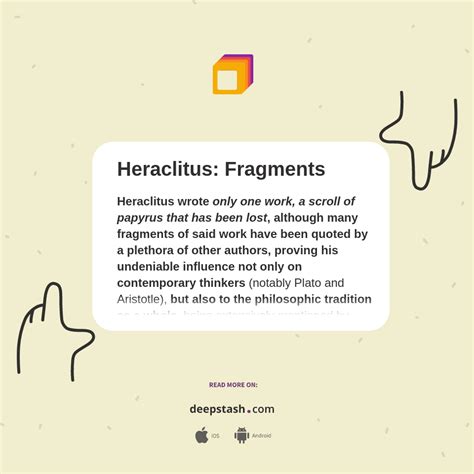 Heraclitus: Fragments - Deepstash