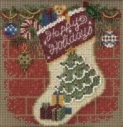 Holiday Stocking (cross stitch kit)