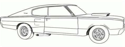 Free Muscle Cars Coloring Pages PDF - Coloringfolder.com | Cars ...