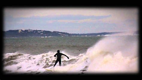 Surfing in Nova Scotia, Osborne Head, 02/26/11 - YouTube