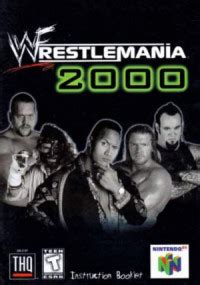 WWF WrestleMania 2000 (1999) movie posters