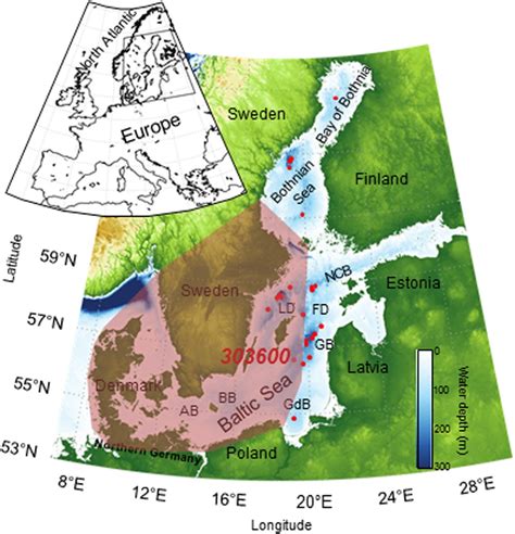 North European Plain Physical Map