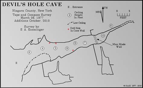 Devil's Hole Cave - Niagara County, New York