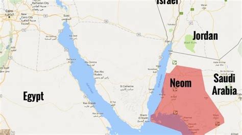 Where Is NEOM? The Unique Location - NEOM NEWS | Saudi arabia, Egypt ...
