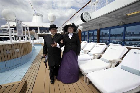 A Dispatch From The Titanic Memorial Cruise : The Two-Way : NPR