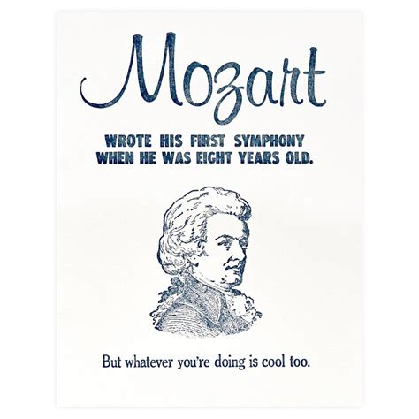 Zeichen Press Mozart Birthday Card – GREER Chicago