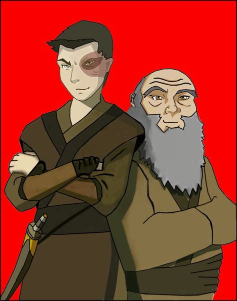 Zuko_Iroh_Portrait by bluespiritgal on DeviantArt