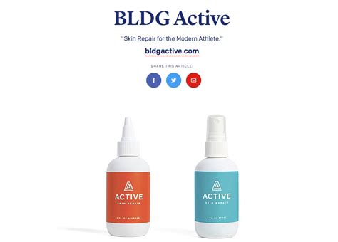 Active Skin Repair Listed on Good Companies - BLDG Active