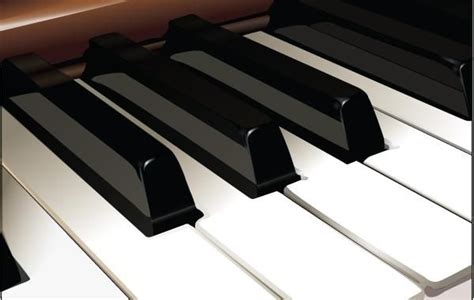 Vector Piano Keys - Vector download