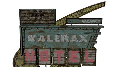 Vintage motel sign on Behance