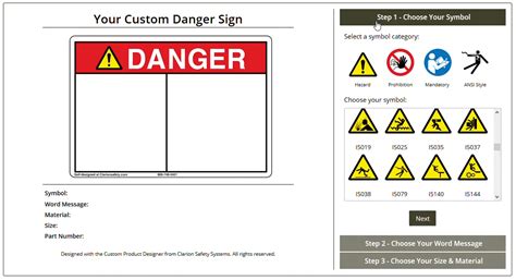 Sign and Label Customization Services | Clarion Safety Systems