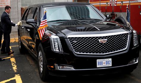 New GM-built 'Beast' presidential limo makes Trump debut