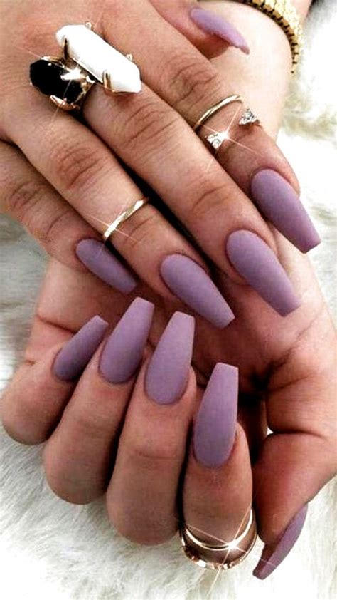 Nails; Natural Nails; Solid Color Nails; Acrylic Nails; Cute Nails ...