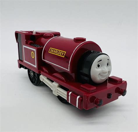 Motorized Skarloey With Blue Coach Car For Thomas Friends Trackmaster ...