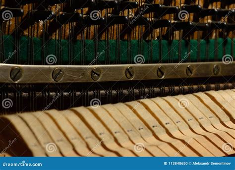 Piano Strings Sound Tuning Music Stock Photo - Image of majestic, fork: 113848650