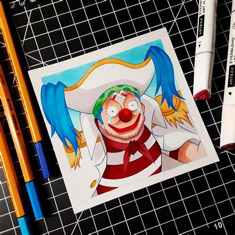 Buggy fanart by Me : r/OnePiece