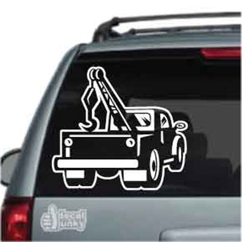 Vintage Tow Truck Decals & Car Window Stickers | Decal Junky